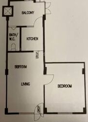Blk 6 Beach Road Gardens (Kallang/Whampoa), HDB 2 Rooms #574001721